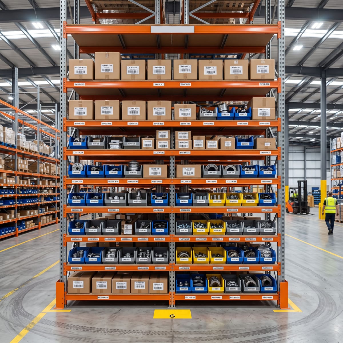 Stockage et expédition de pièces détachées depuis Crouy