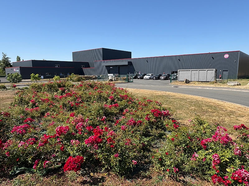 Entrepôt logistique et ateliers Groupe Routage à Crouy
