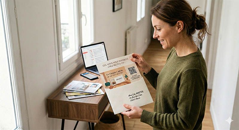 Reconquête Client & Fidélisation par Courrier Adressé