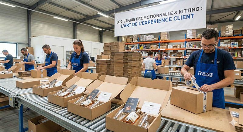 Logistique Promotionnelle, Kitting & Co-packing | Guide
