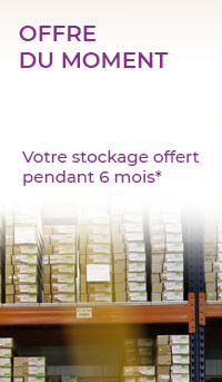 Votre stockage offert pendant 6 mois