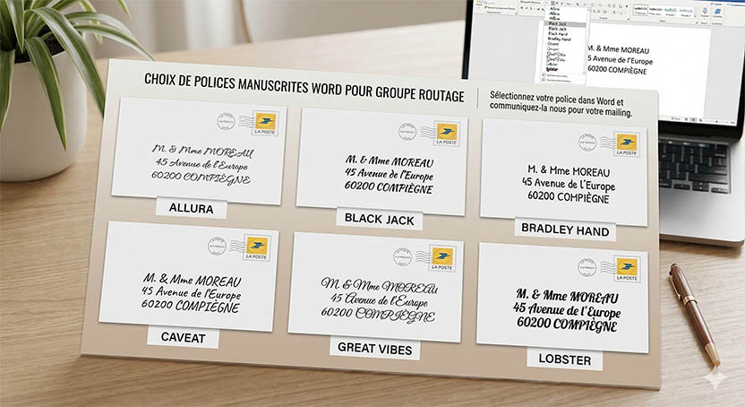 Personnalisation Cursive : Donnez une touche humaine à vos envois