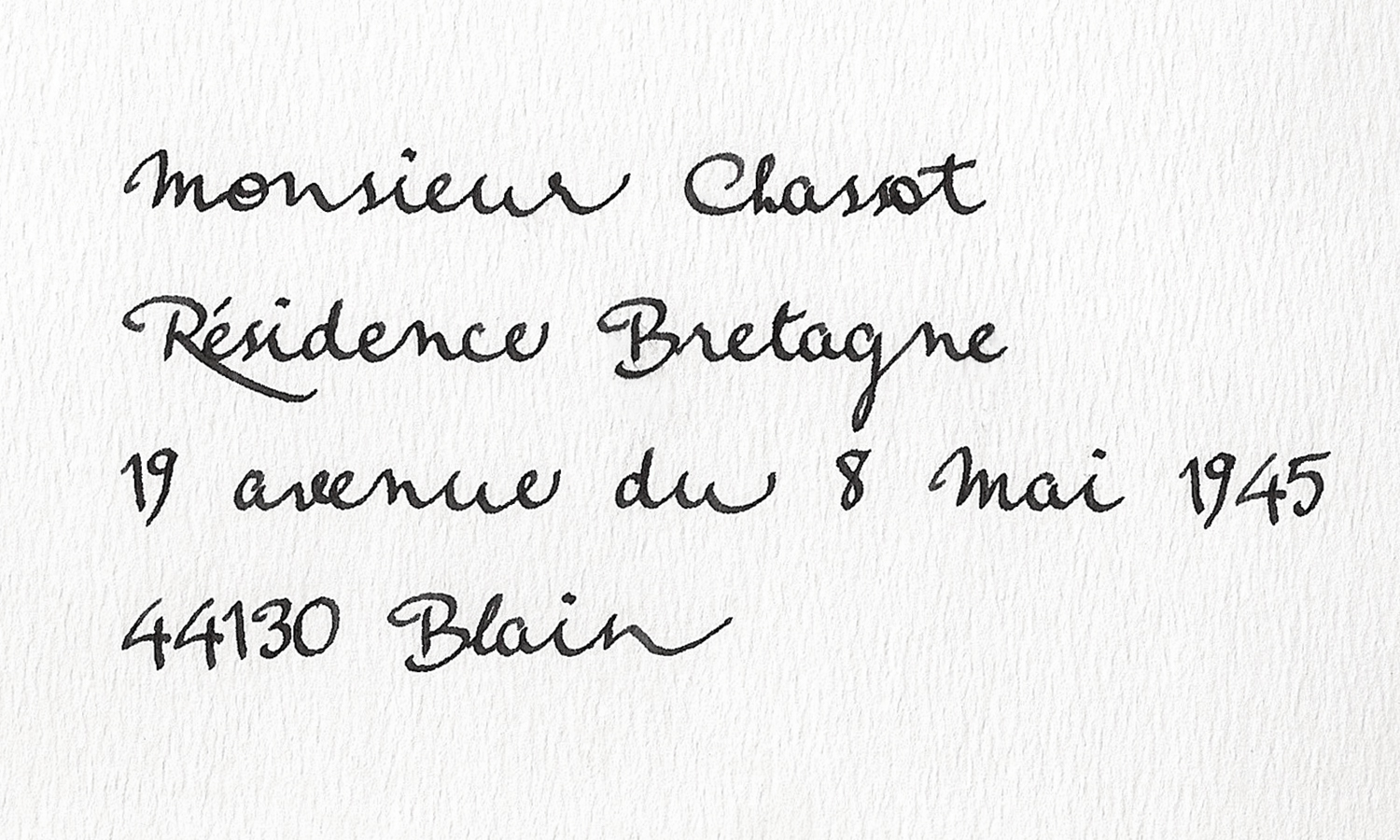 Exemple de style d'écriture manuscrite personnalisée avec le caractères Passionnée